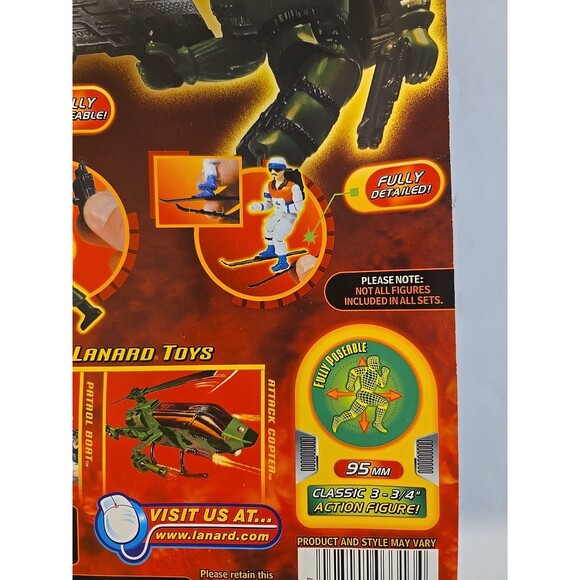 The Corps! Lanard Tracker Tom Shooter Sam Bengala Action Figure Set Collectors - Picture 9 of 9